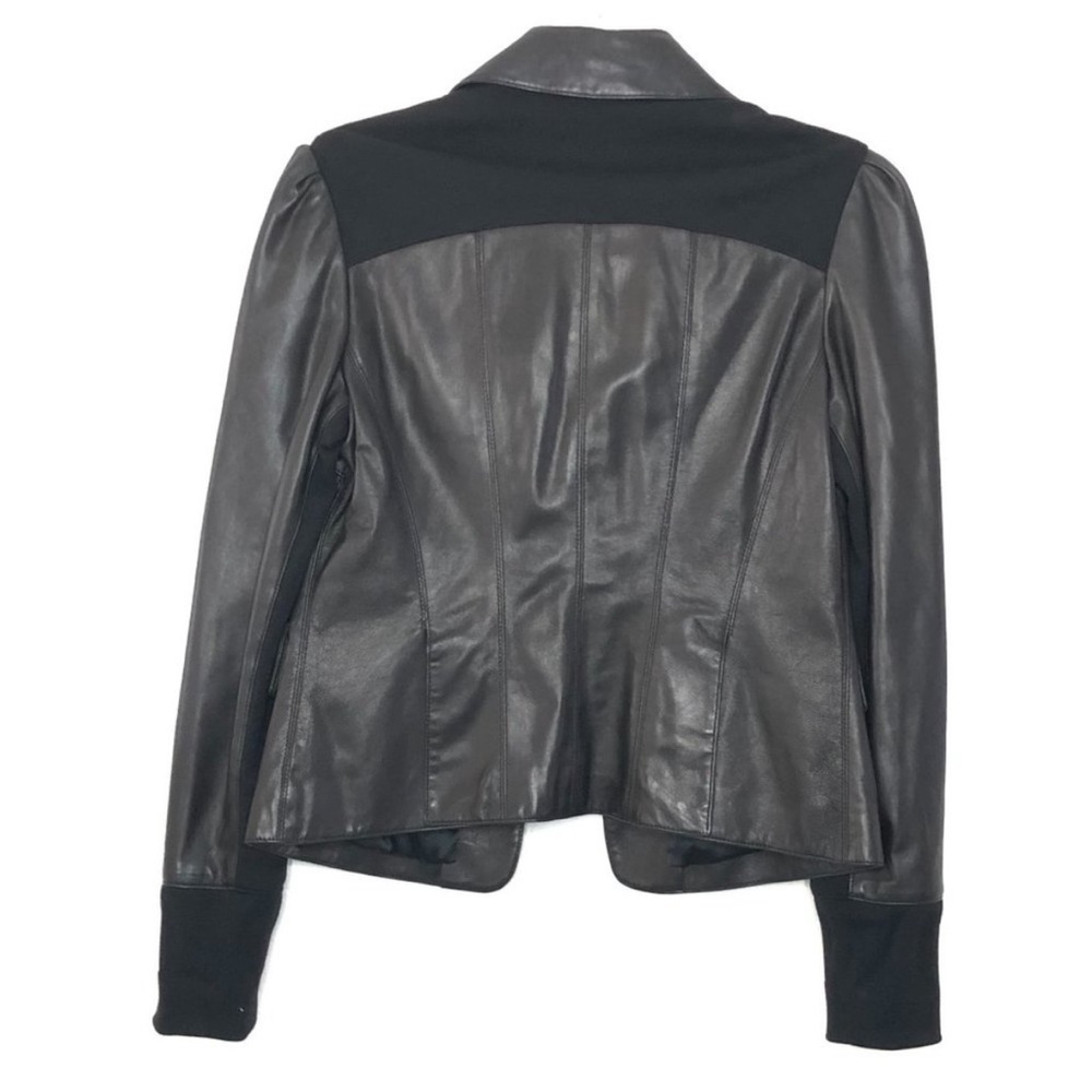 Diane von Furstenberg Miss Marlena Leather Jacket